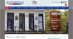 Desktop Screenshot of bnmtnepal.org.np