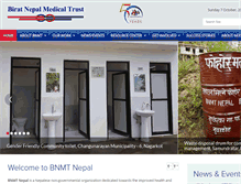 Tablet Screenshot of bnmtnepal.org.np